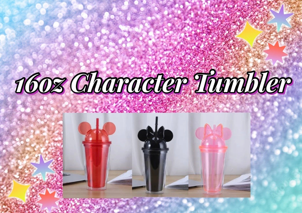 16oz Character Tumbler